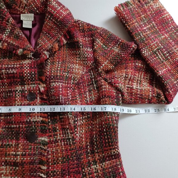 Sigrid Olsen Multicolour Tweed Blazer Jacket - Picture 11 of 16